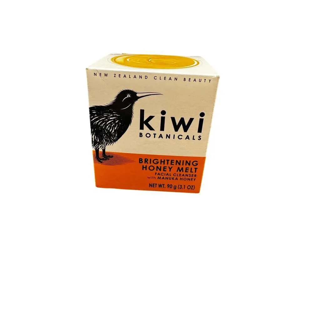 NWT Kiwi Botanicals Brightening Honey Melt Facial Cleanser 3.1oz